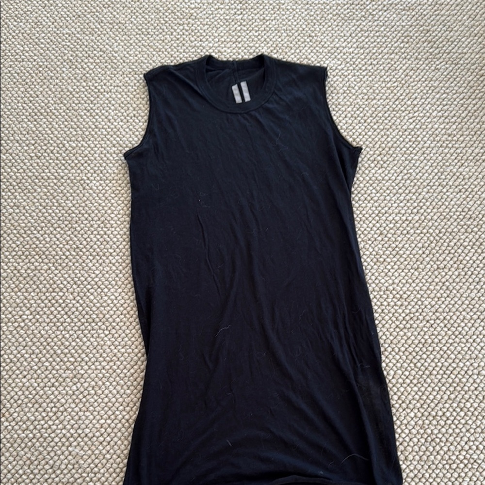 Rick Owen’s Black Sleeveless Top